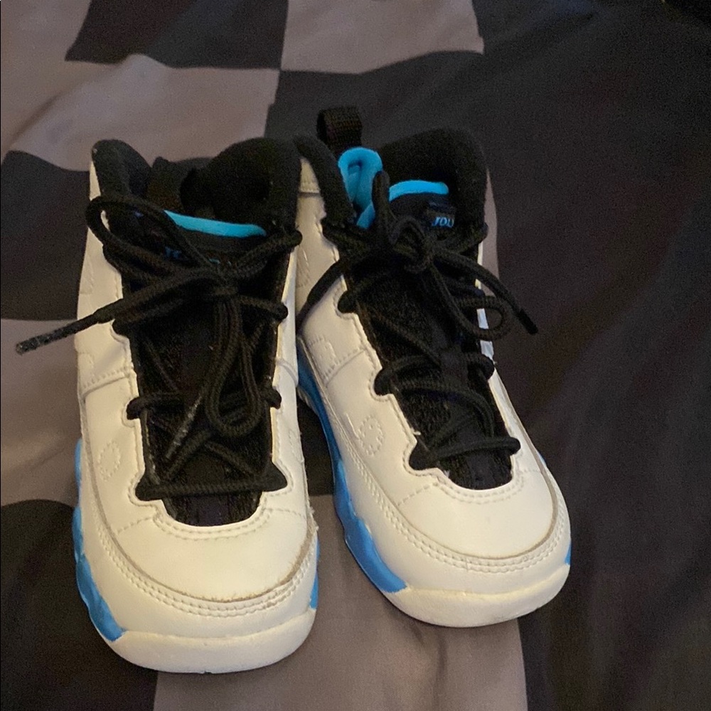 Jordan Kids Sneakers Black and Blue